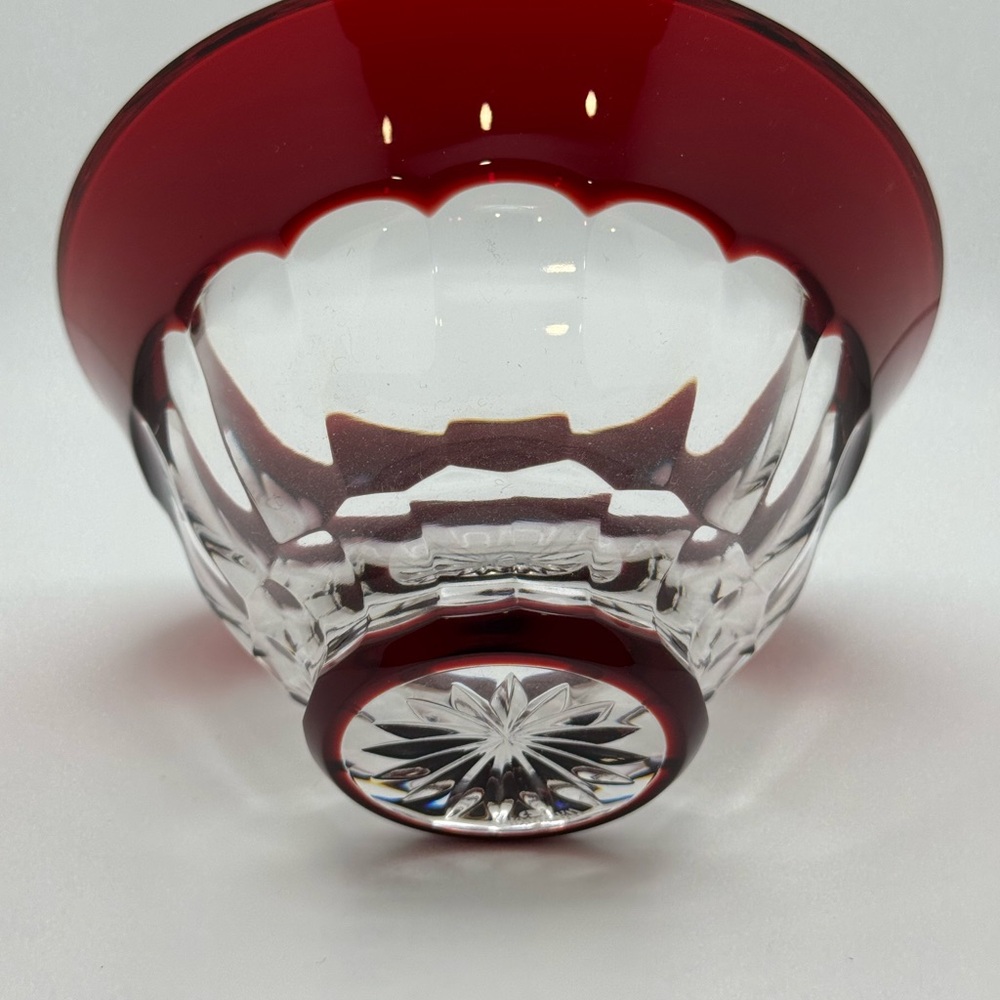 Waterford Crystal "Simply Red" 5" Round Bowl - Picture 4 of 7